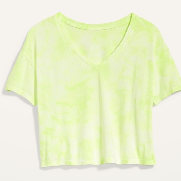 Tie Dye Cropped Tshirt - Picture 2 of 5